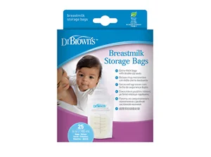 Dr. Browns Breastmilk Storage Bag 180ml- 25s