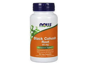 NOW- Black Cohosh Root 80mg Capsules 90's