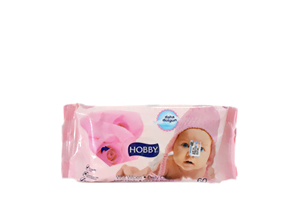 Hobby Wet Wipes Rose 60's