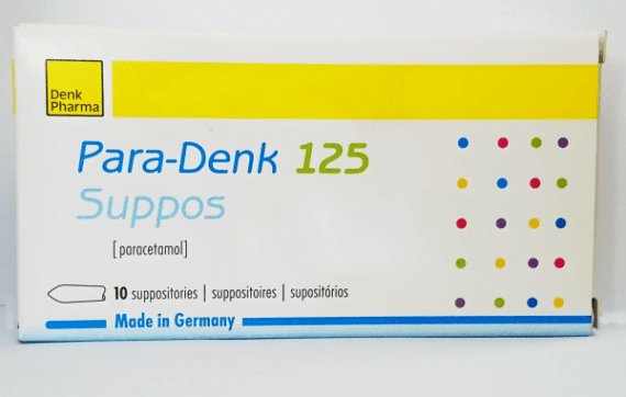 Para-Denk 125mg Suppositories