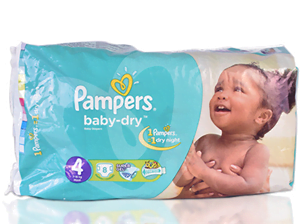 Pampers Maxi Size 4 (7-18Kg) 8's