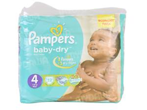 Pampers Maxi Size 4 (9-18Kg) 32's