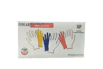 Hand Gloves Vinyl (M) 100s
