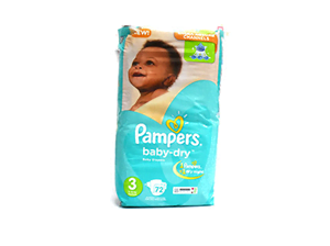 Pampers Midi Jumbo Size 3 (6-10kg) 72's