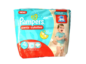 Pampers Pants Max Size 4
