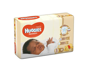 Huggies Gold Newborn Size1(Upto 5Kg) 28's