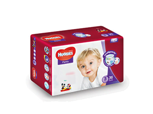 Huggies Pants Unisex Size 3 36's