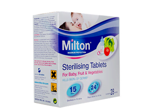 Milton Sterilising Tablets 28's