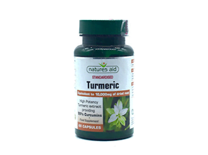 Natures Aid Turmeric 10000mg Vegan