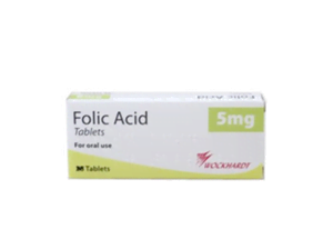 Folic Acid 5mg Tablets 28's