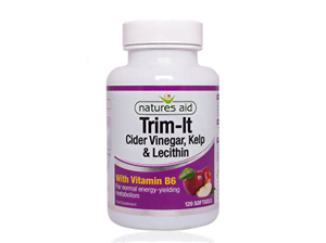 Natures Aid Trim-It Cider Kelp Lecithin 120's
