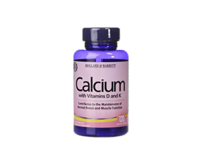 Holland & Barrett Calcium Vitamin D & K 120's