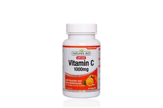 Natures Aid Vit C 1000mg+Citrus Bio Vegan 30's