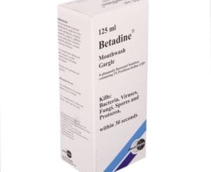 Betadine Mouthwash Gargle 125ml