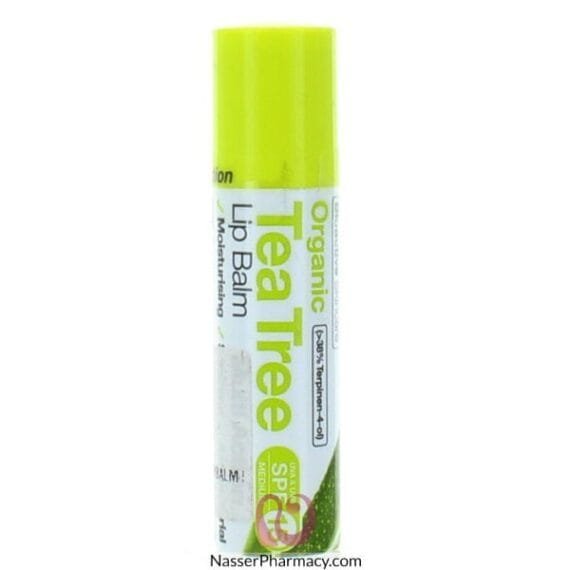 Dr Organic Tea Tree Lip Balm