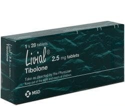 Livial 2.5mg Tablets 28's