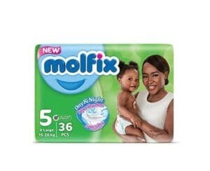 Molfix Diapers Size 5 X Large (15-20kg) 36's