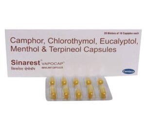 Sinarest Inhalation Capsules 10's