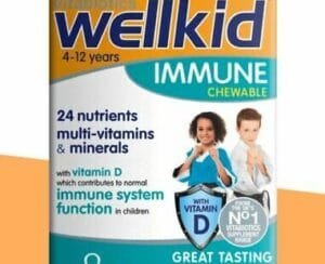 Wellkid Immune Chewable Tabs 4-12Yrs 30's