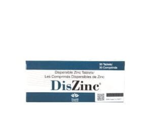 Diszinc 20mg Dispersible Tablets 30's