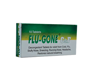Flugone C&F Tablets 10's