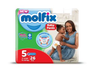 Molfix Pants Size 5 Junior (15-20kg) 26's