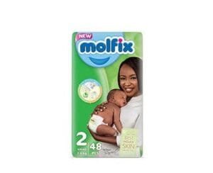 Molfix Diapers Size 2 Small (3-6 kg) 48's