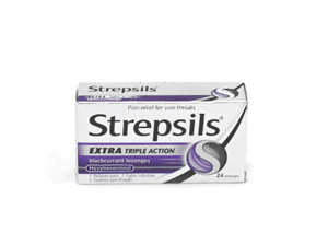 Strepsils Extra Strength Black Current 24's
