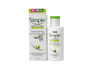 Simple Skin Replenishing Rich Moisturiser 125ml