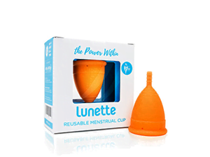 Lunette Menstrual Cup Light to Normal Size 1(O)