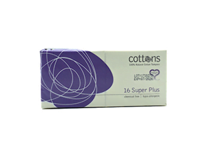 Natural Cotton Super plus Tampoon 16s