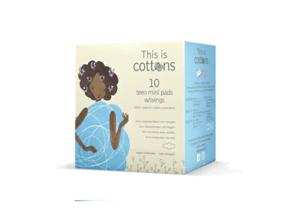 Natural Cotton Teen Mini Tampoons 12s
