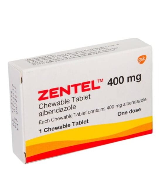 Zentel Tabs 400Mg 1'S