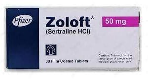 Zoloft 50mg tablets