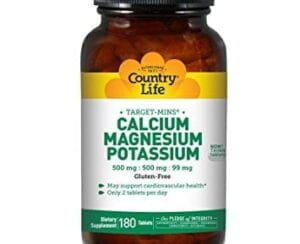 Country Life Target Calcium-Magnesium-Potassium 99Mg 90 Tabs
