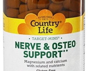 Country Life Target-Mins Nerve & Osteo Support 180Tabs
