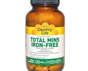 CountryLife Total Mins Iron-Free 120’S