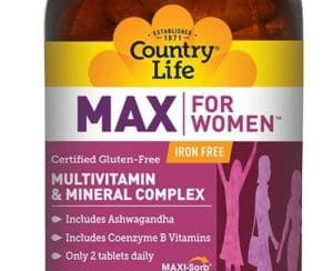 Country Life Max For Women Iron Free 120 Caps
