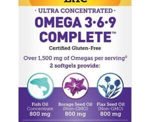 Country Life Ultra Omega 369 90Softgels.