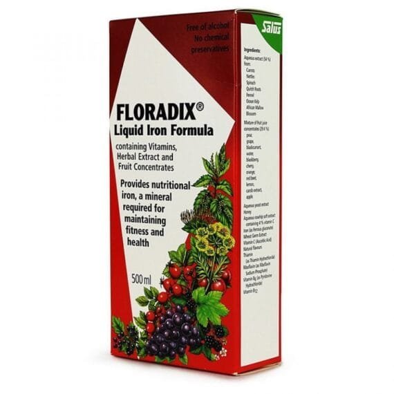 Floradix Floravital Yeast & Gluten Free Iron Formula 500Ml