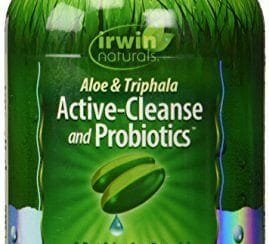 Irwin Aloe & Triphala Active Cleanse & Probiotics 60Ct
