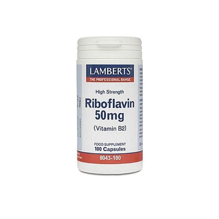 Lamberts Riboflavin 50Mg 100C