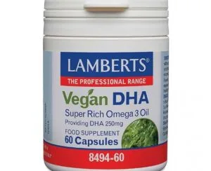 Lamberts Vegan Dha Vcaps 250Mg 60’S