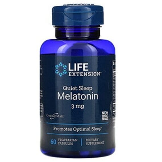 LIFE EXTENSION QUIET SLEEP MELATONIN 3 MG 60S