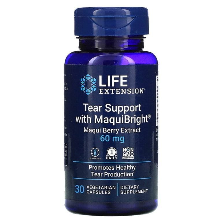 LIFEEXTENSION TEAR SUPPORT MAQUIBRIGHT 60MG 30S