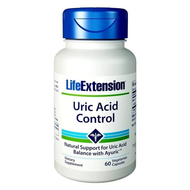 LIFE EXTENSION URIC ACID CONTROL 60S