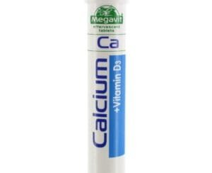 Megavit Cal+ Vit D3 20 Eff Tabs