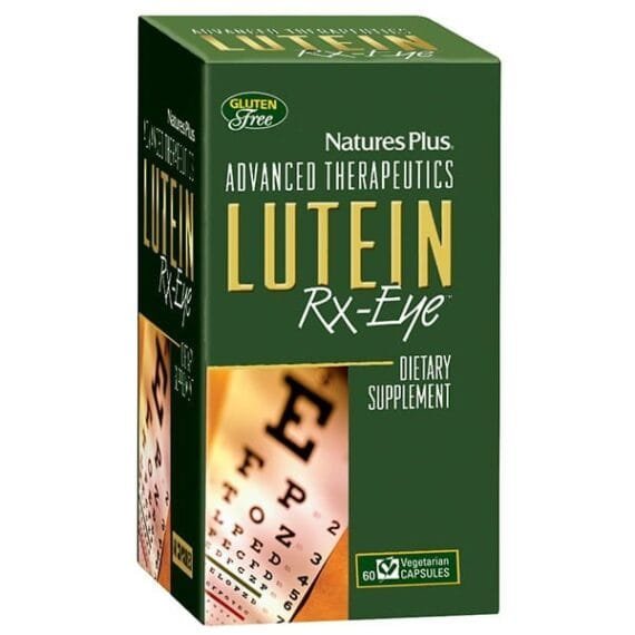 Natures Plus Lutein Rx-Eye Supplement 60 Caps