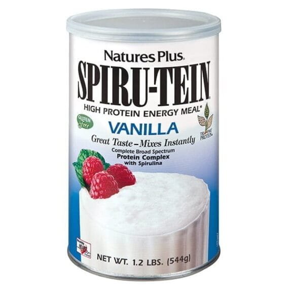 Natures Plus Spirutein Vanilla 544Gm