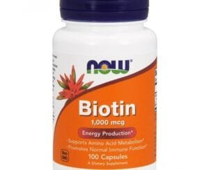 Now Biotin 1000 Mcg 100Caps